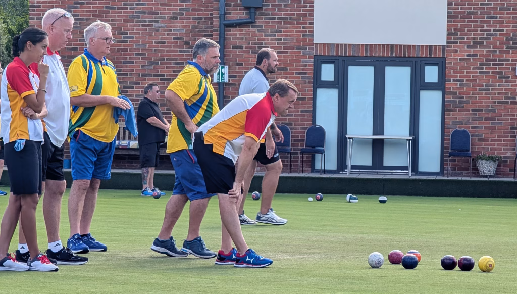 Intense concentration from Graham, Ava and Mike.